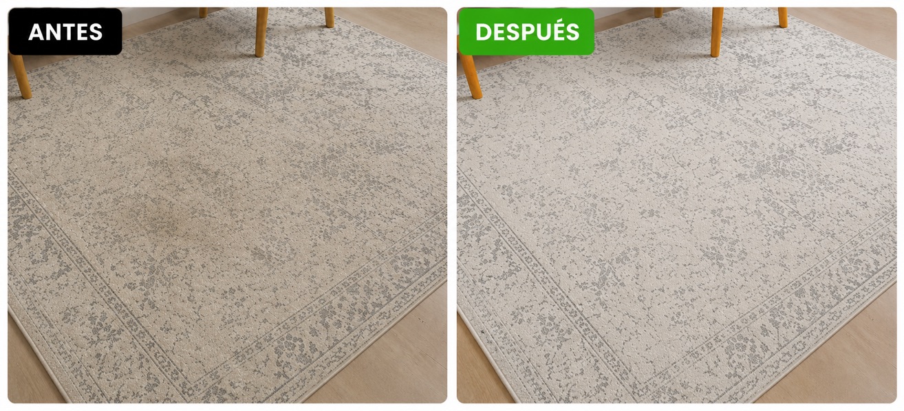 Resultado antes y después Stain Hunters